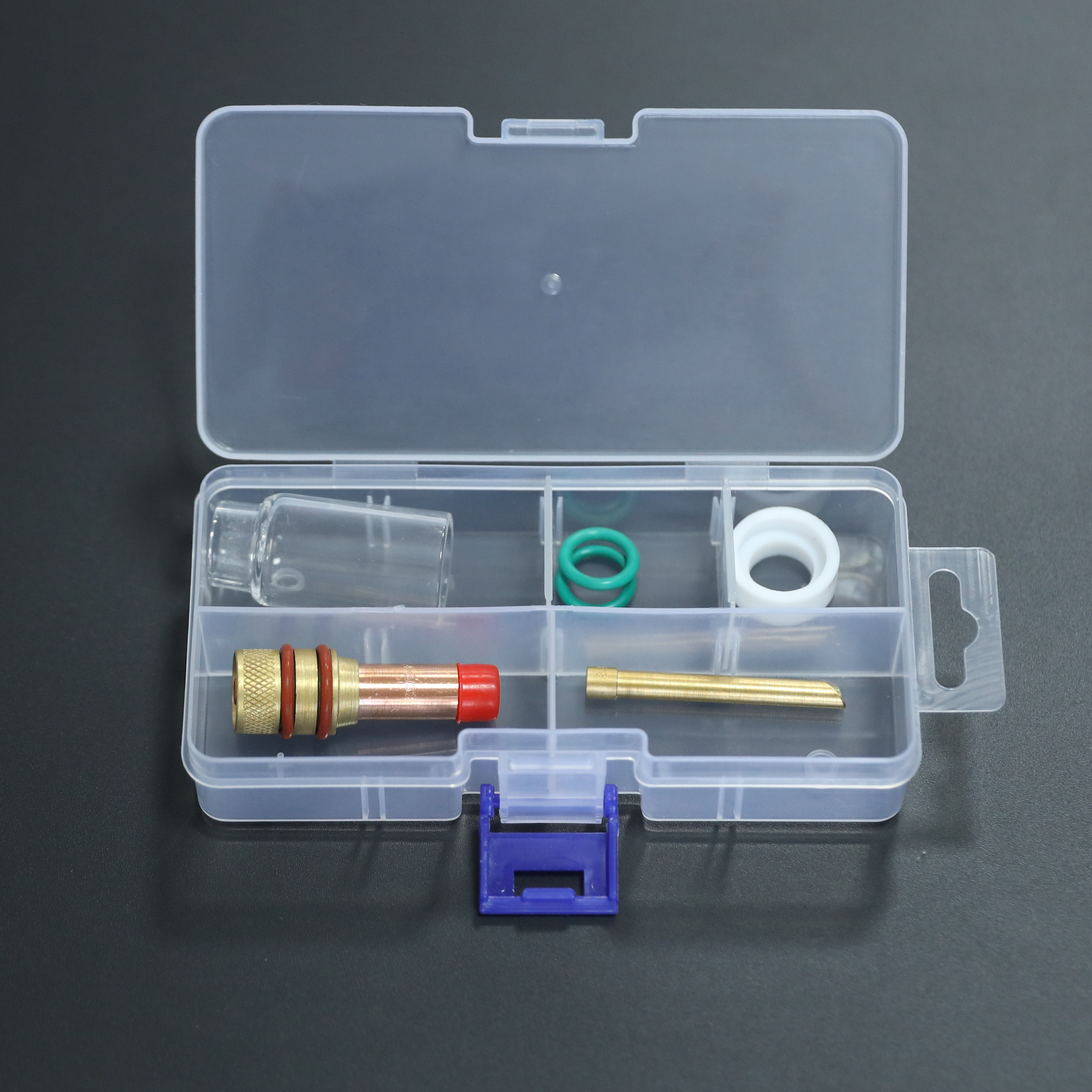Kit combinado mediano de piezas de desgaste de accesorios de pistola y soplete de soldadura TIG WP26