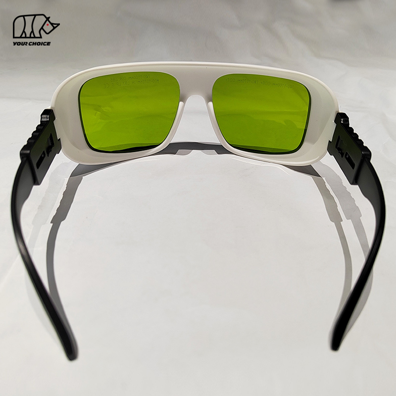 Gafas protectoras de corte de soldadura láser CE EN169 Protección ocular 740-1100nm DIR LB5, 800-1070nm IR LB7 IPL